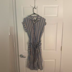 Summer belted dress
